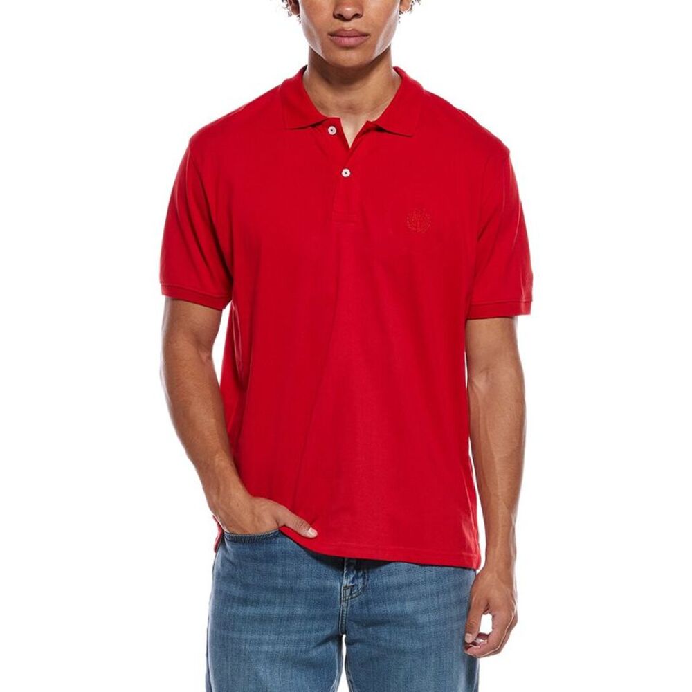 Polo Club St. Martin Mens Polo Shirt, Red